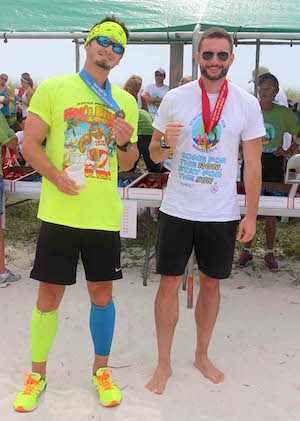 An awards ceremony on the beach follows Saturday's race with a barbecue, drinks and music. 
